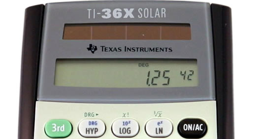 TI-36X Solar Hesap Makinesi